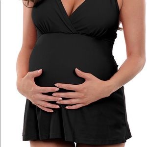 NWT DYNABELLY Maternity tankini swim set XL